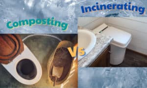 composting vs incinerating toilet