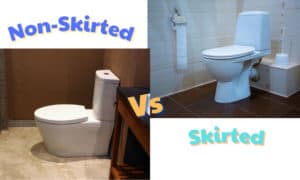 Skirted vs Non Skirted Toilet
