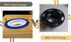 abs vs pvc toilet flange