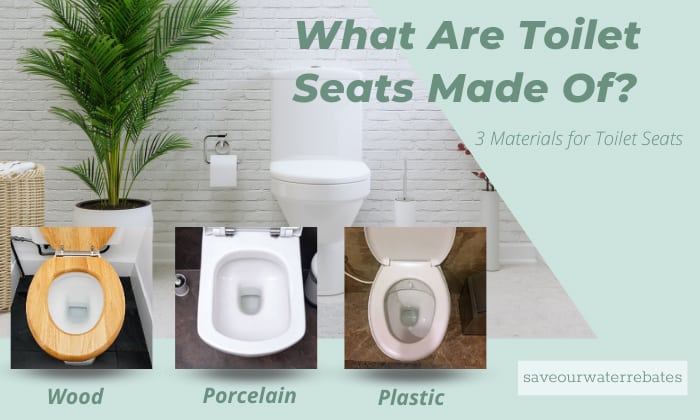 what are toilet seats made of