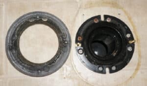 what is a toilet flange