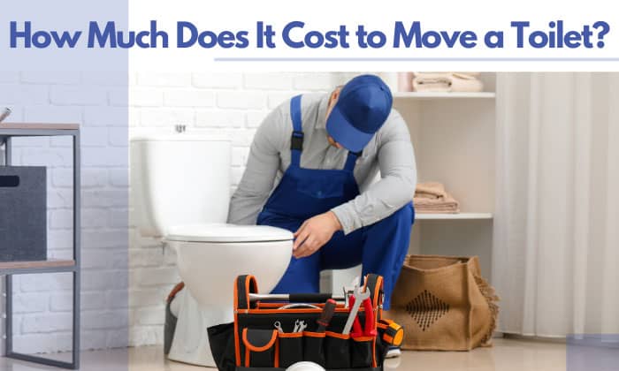 how much does it cost to move a toilet