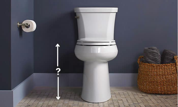 what is the highest toilet height