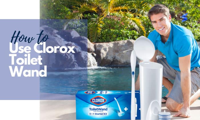how to use clorox toilet wand