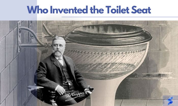 who invented the toilet seat