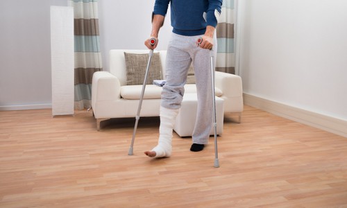 Using-A-Set-Of-Crutches