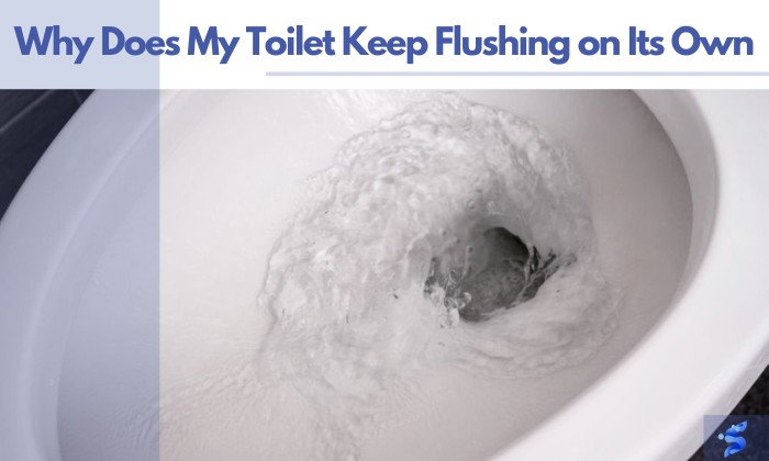 why does my toilet keep flushing on its own