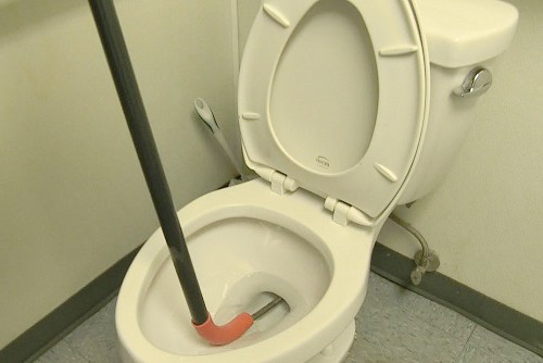 dissolve-plastic-in-a-toilet-bowl-with-a-toilet-auger