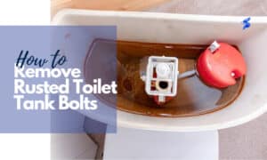 how to remove rusted toilet tank bolts