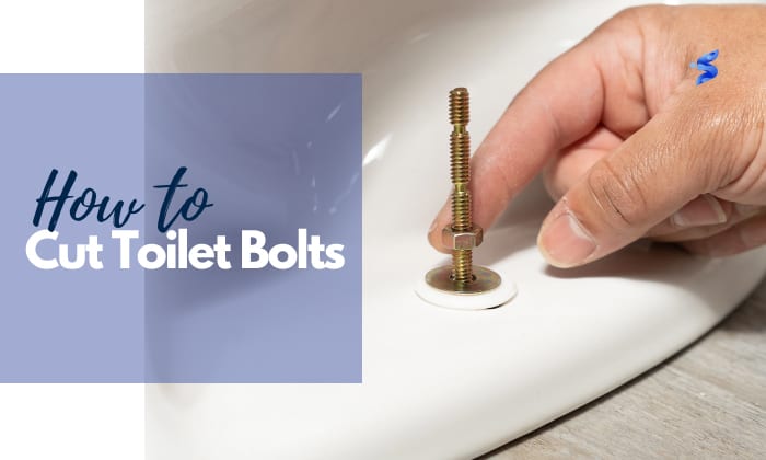 how to cut toilet bolts